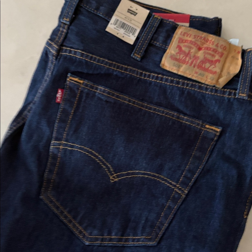 NWT $95 men’s 40/32 Levi’s 501 button down jeans 1748 - Picture 6 of 8
